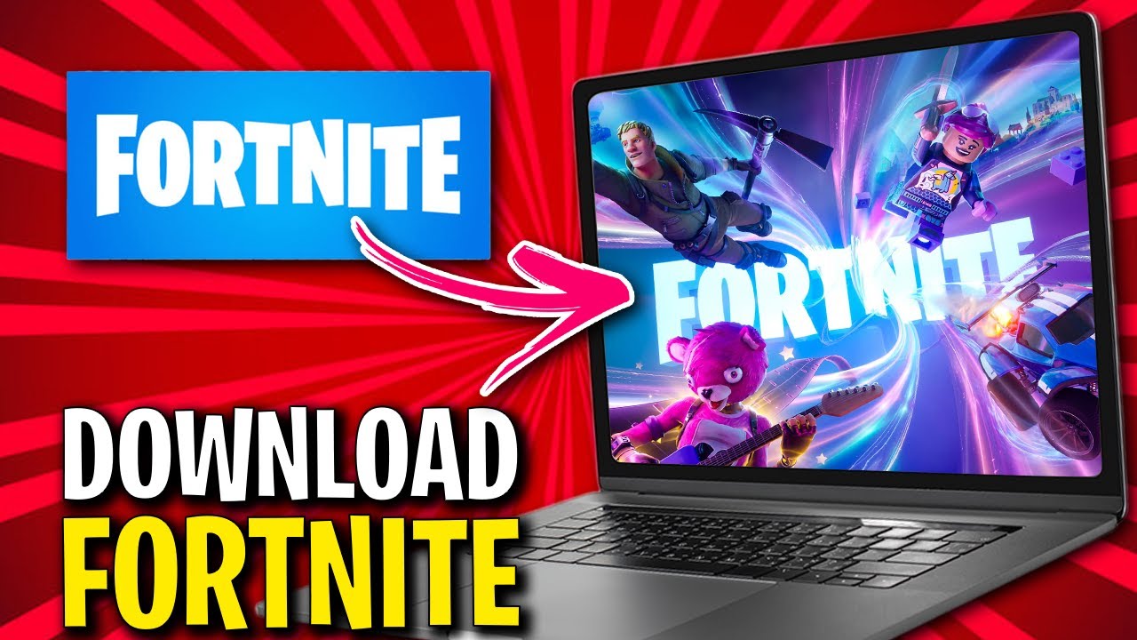 COMO BAIXAR FORTNITE no PC e NOTEBOOK