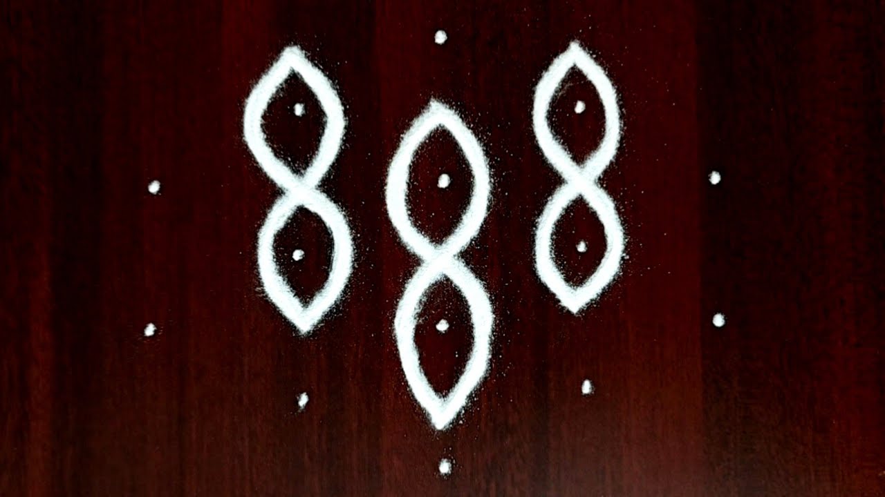 🌺Thai Madha🌺Thai velli🌺Thai Poosam🌺Thai Kritthigai Special🌺Easy🌺Simple🌺Traditional Dot Rangoli