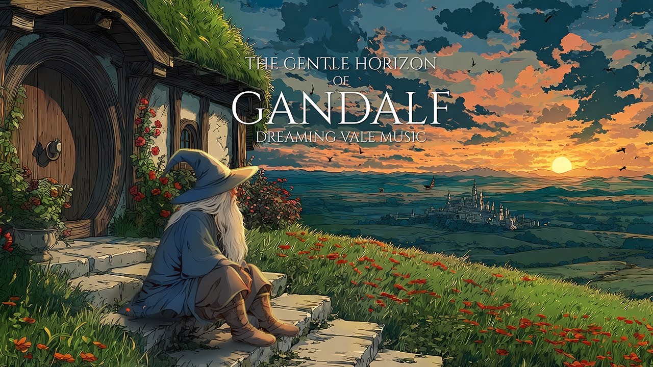 Medieval Music For Peaceful Reflection | The Gentle Horizon Of Gandalf