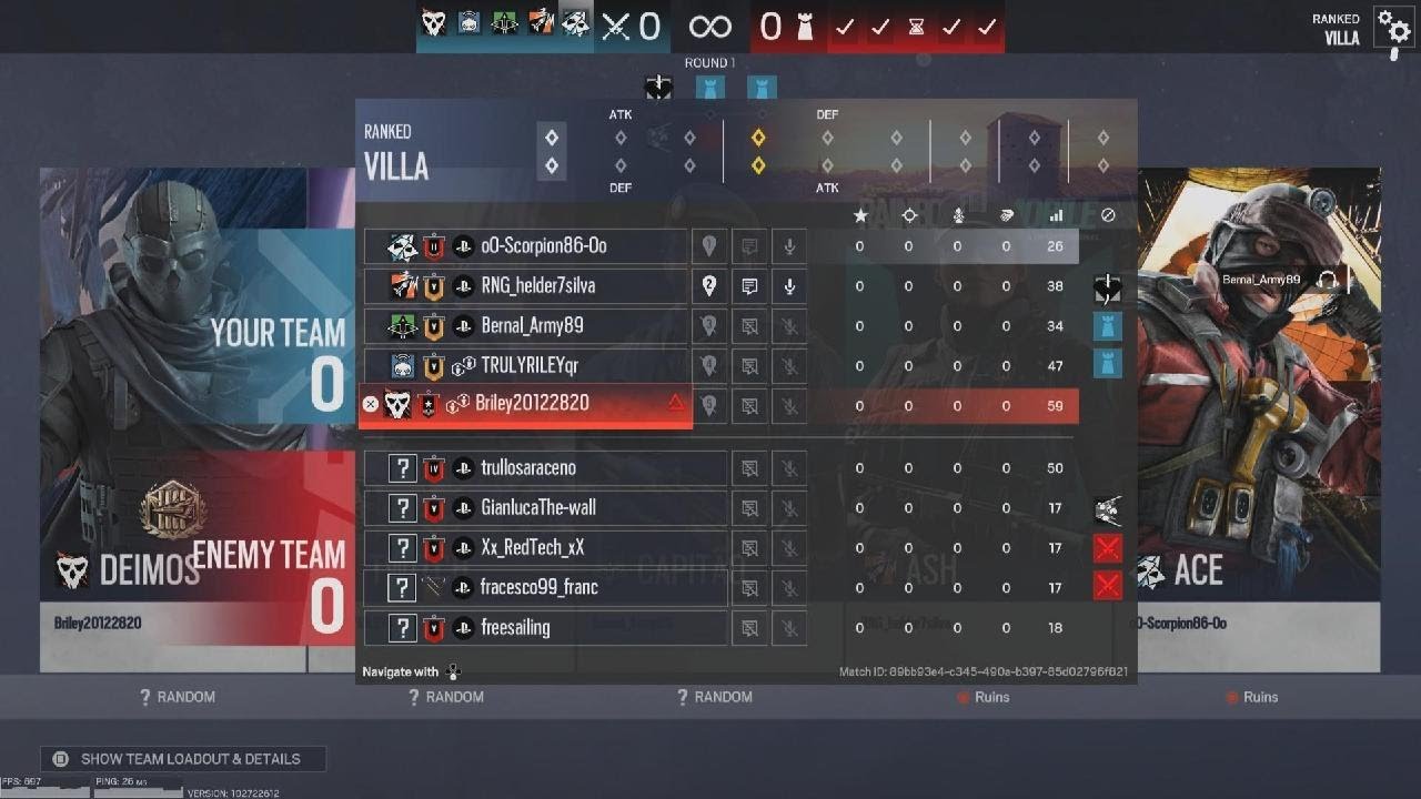 Tom Clancy's Rainbow Six Siege cooper II Ranked