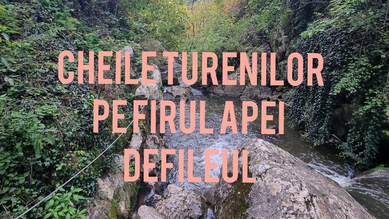 CHEILE TURENILOR Defileul. Prin firul apei