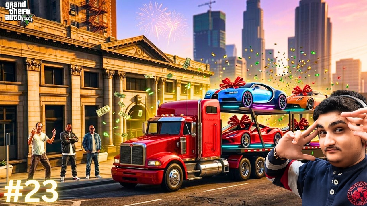 $10 MILLION CAR DELIVERY to a RICH BUSINESSMAN  | Ep-23 GTA-5 Actual Story