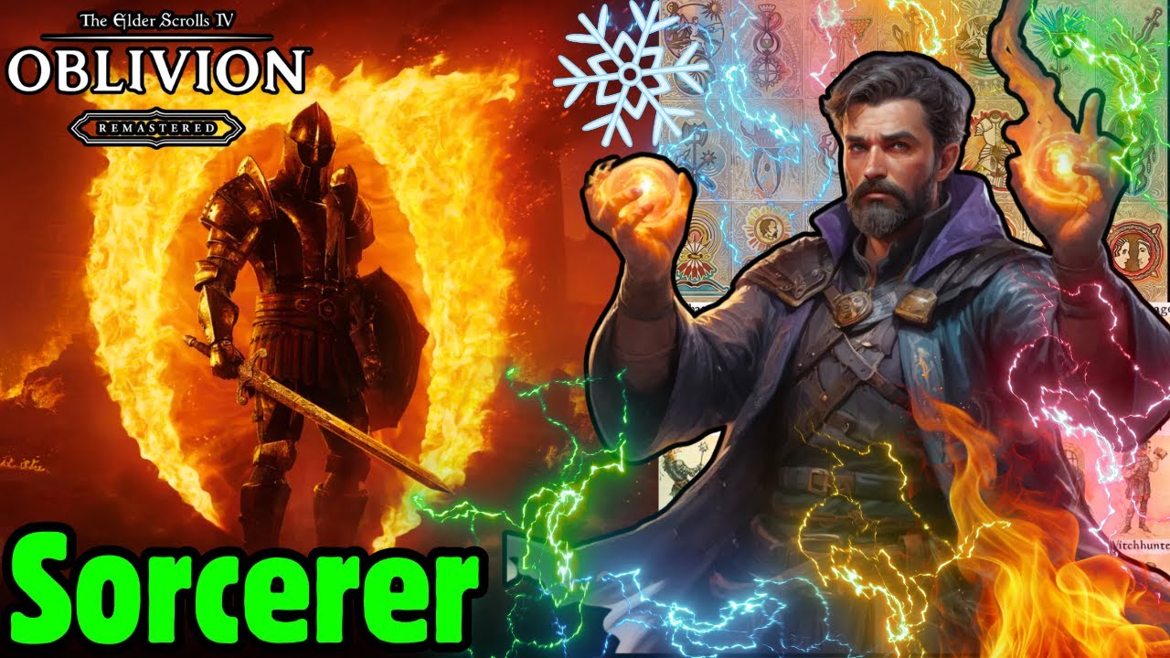 OP SORCERER / MAGE Build Guide in Oblivion Remastered