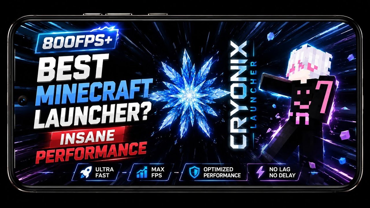 Cryonix Launcher The Best Minecraft Launcher?| #minecraft #fps 