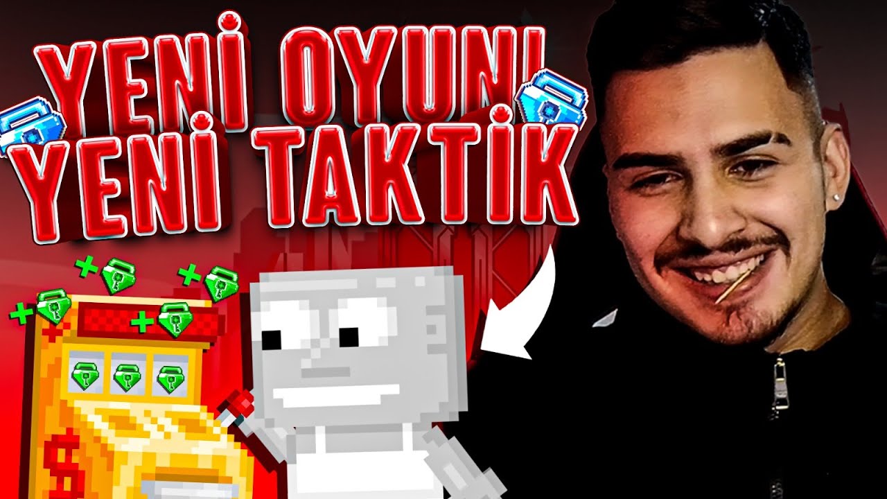 Yeni OYUNDA Efsane KATLAMA Taktiği! ➤ Growtopia Casino