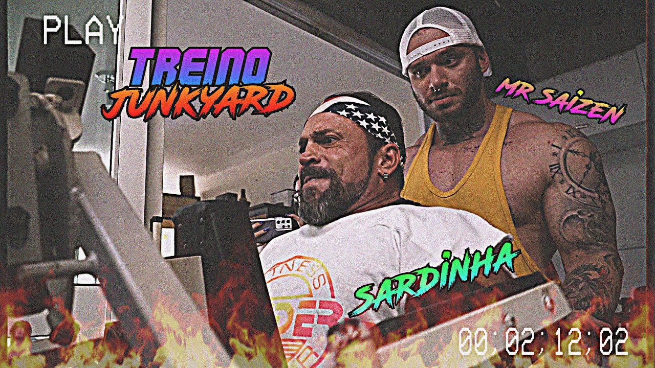 SARDINHA MOSTROU O SHAPE DEPOIS DO TREINO COM O COACH MR SAIZEN! CONVIDADO VAGABUNDO