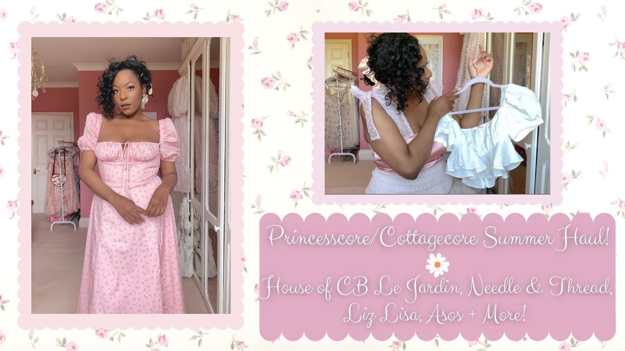 PRINCESSCORE SUMMER HAUL! (TRY ON ) | HOUSE OF CB LE JARDIN, ASOS, LIZ LISA, NEEDLE & THREAD + MORE!