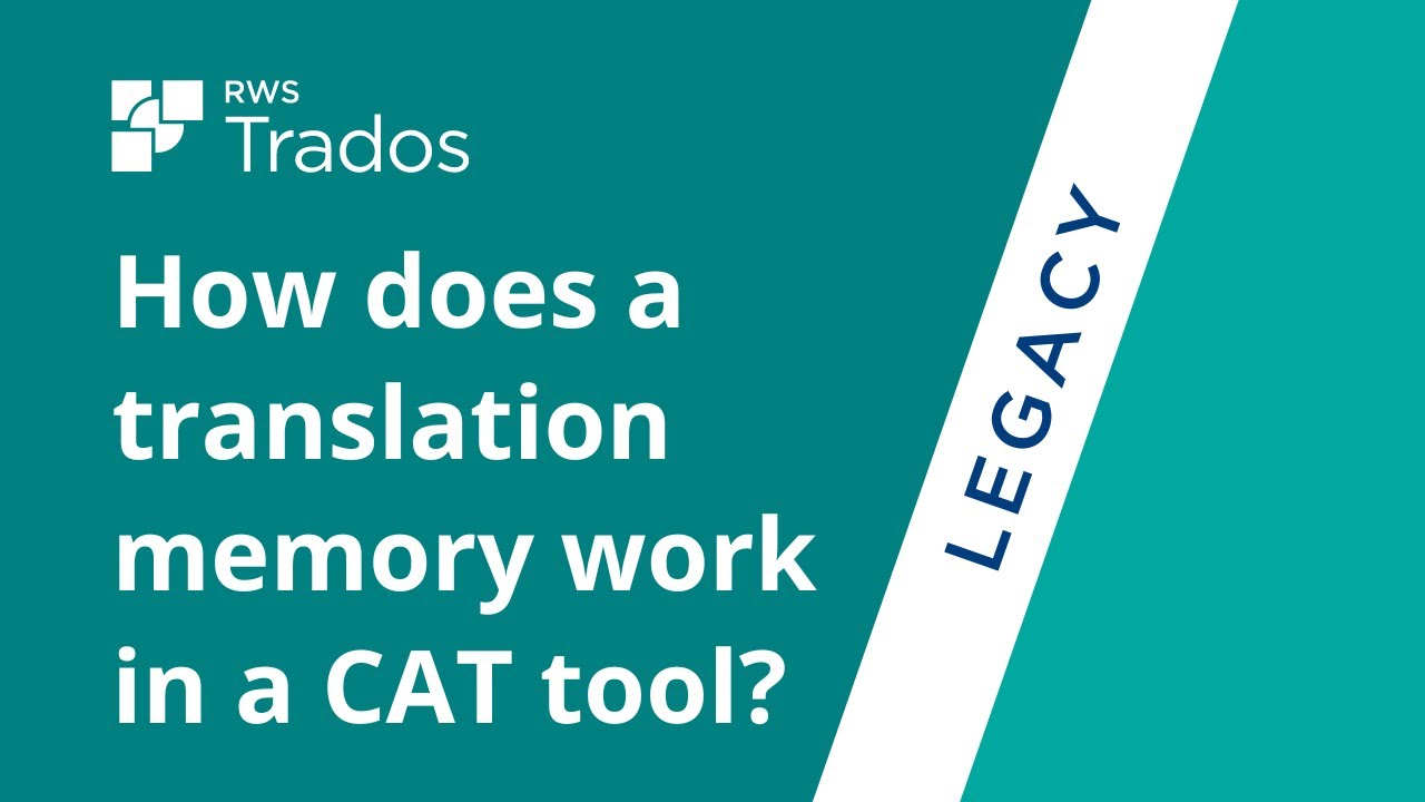 How does a translation memory work in a CAT tool?