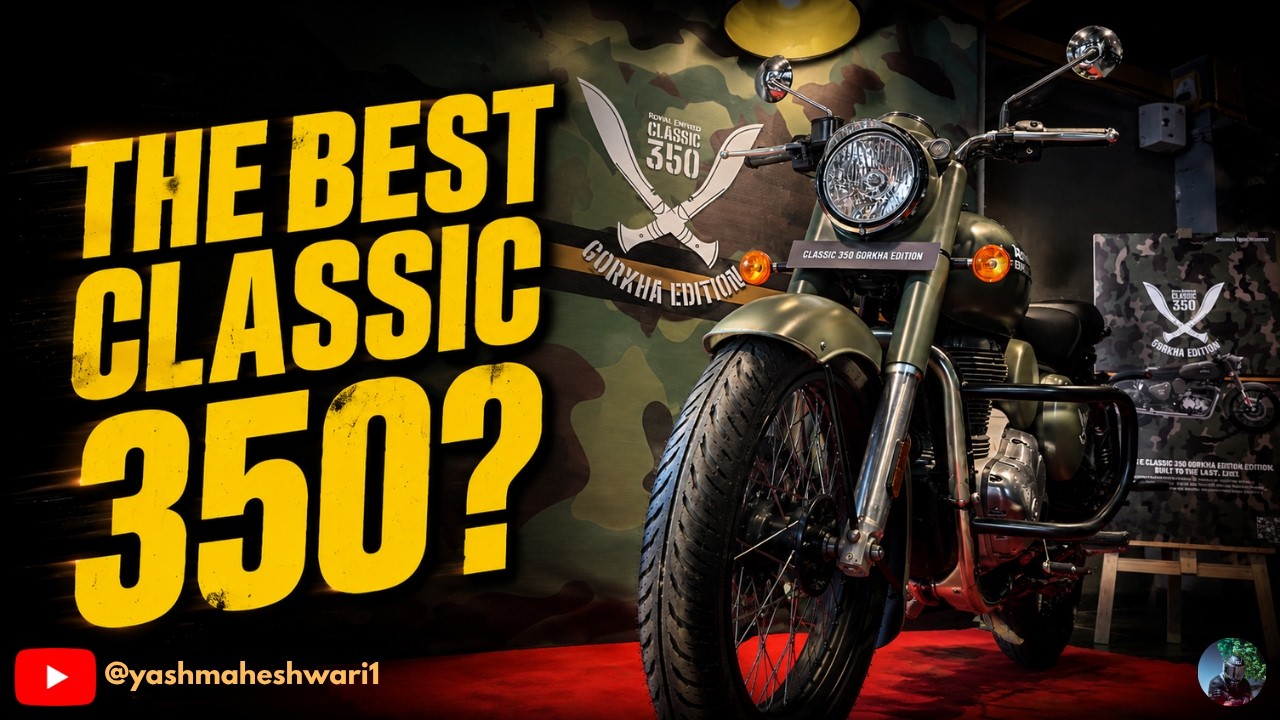 Лучший Classic 350 на данный момент? Подробный обзор версии Gorkha Edition