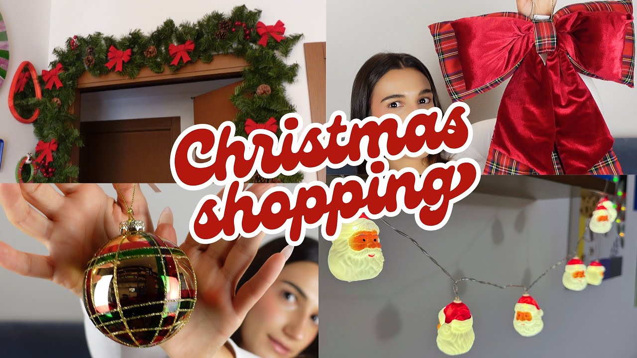 CHRISTMAS TIME!!! ❤️ MEGA SHOPPING HAUL E DECORIAMO CASA PER NATALE 🎄🎅🏻🎁