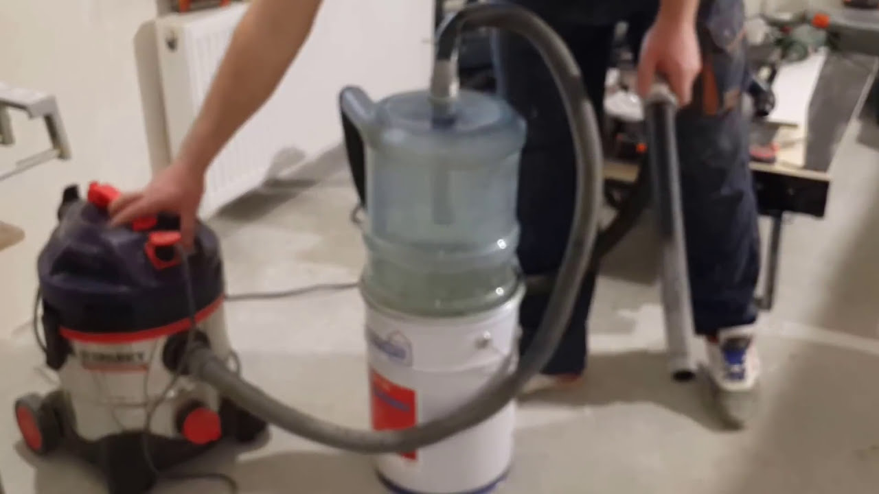 Самодельный циклон за 5 минут. DIY Easy cyclone separator