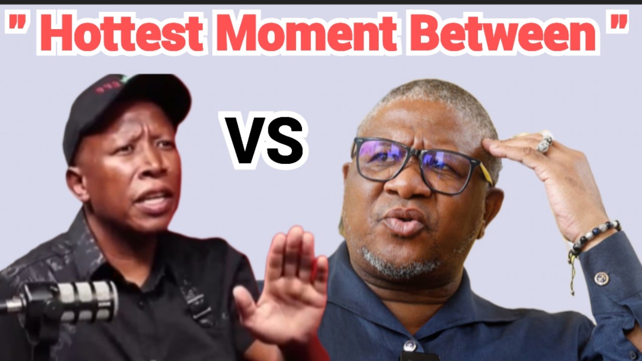 TENSION! Julius Malema VS Fikile Mbalula | Mbalula Uses People And Dump People - Honourable Malema.
