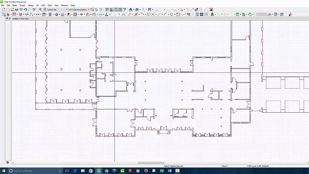 Converting DWG to Chief Architect & the CAD to Walls Tool