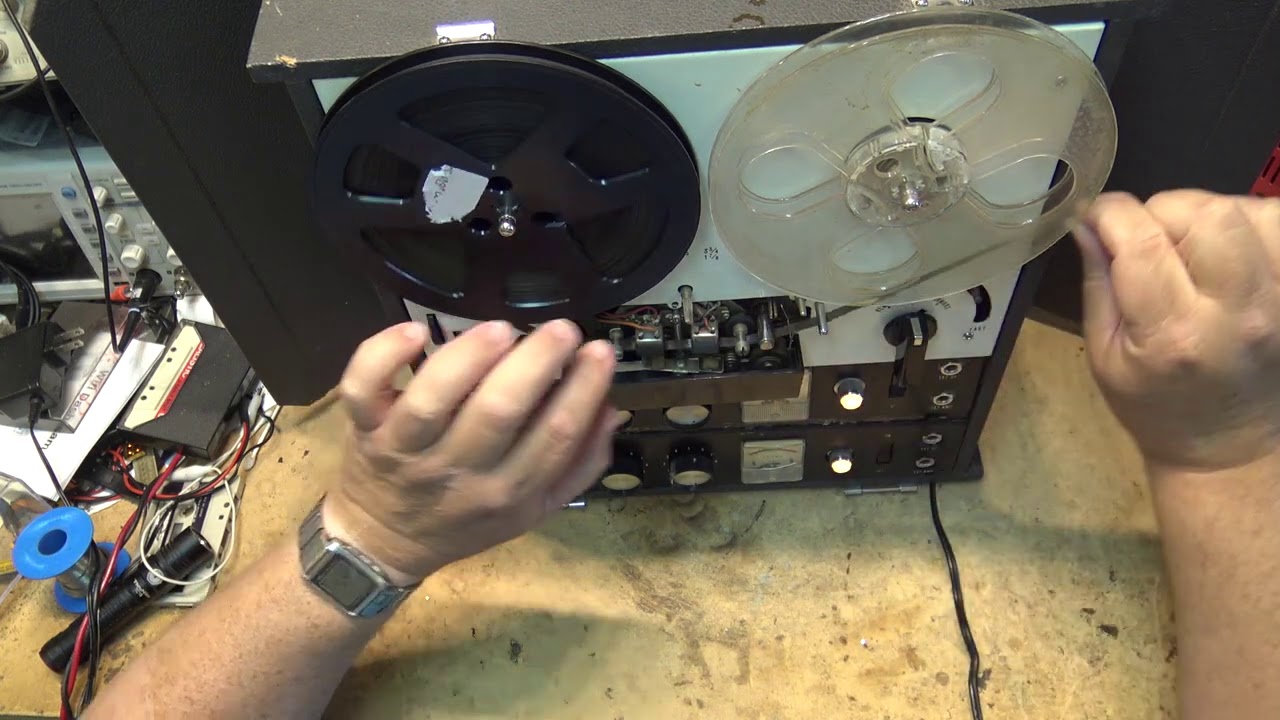 Very Rare Paros 750 Vacuum Tube Reel To Reel Tape Recorder Repair