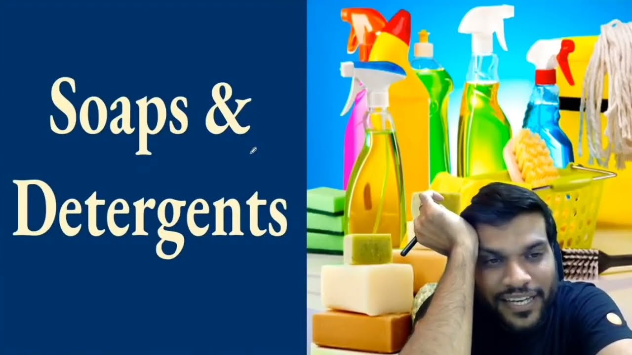 Drugs and it's Classification 👉 Soaps & Detergents by Arvind Arora chemistry