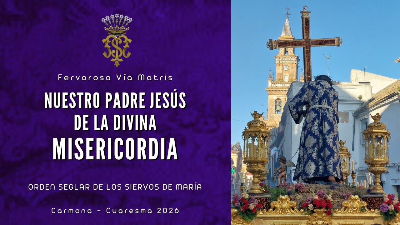 4K | Fervoroso Vía Matris con la Imagen del Sr. de la Divina Misericordia || Recorrido COMPLETO 2026
