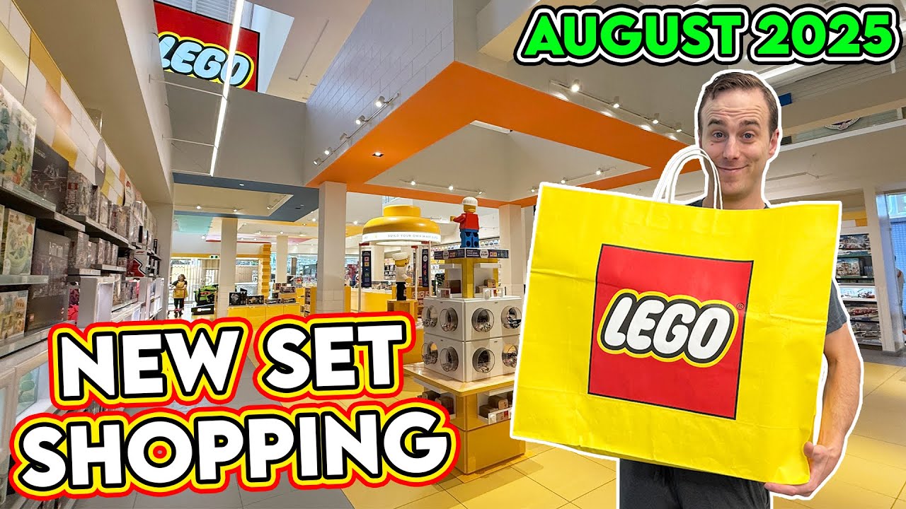 LEGO Store Shopping! OVER 100 NEW SETS! August 2025