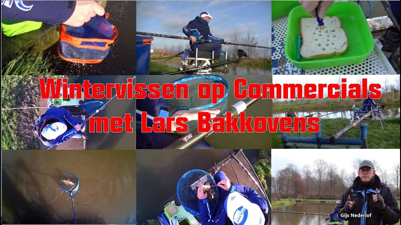 Wintervissen op Commercials met Lars Bakkovens