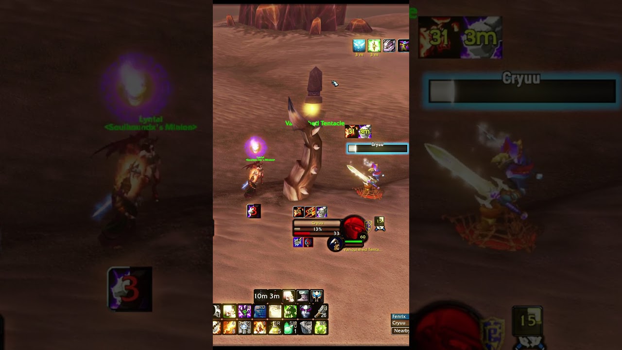 The worst way to die in wow classic  #classicpvp #worldofwarcraft #wow #warlock #warlockpvp  #pvp
