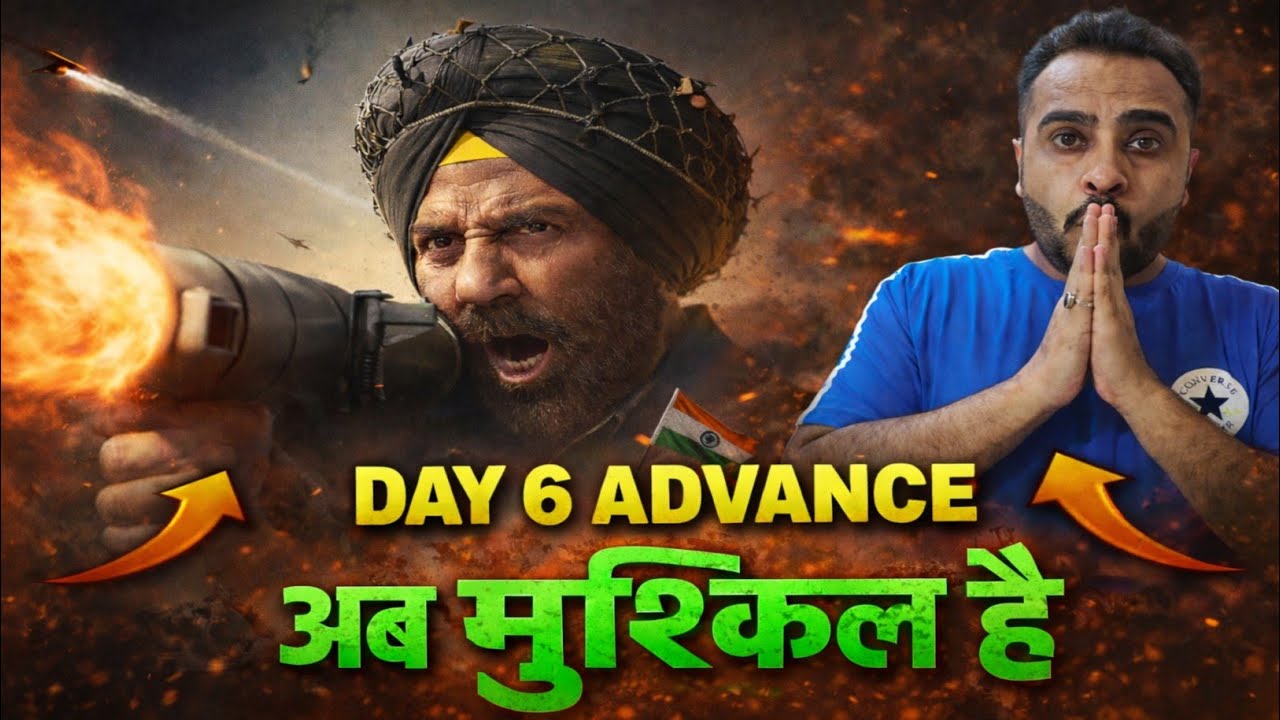 Shocking- Border 2 Day 6 Adavnce Booking | Sunny Deol