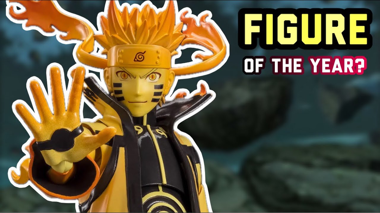 SH Figuarts Naruto Shippuden Naruto Uzumaki (Kurama Link Mode) Action Figure Review Tamashii Nations