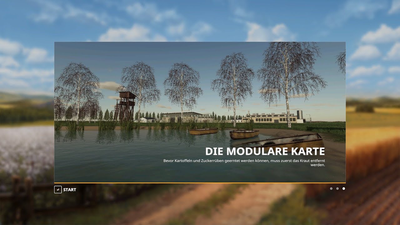 FS19 The Modular Map Fly Thru