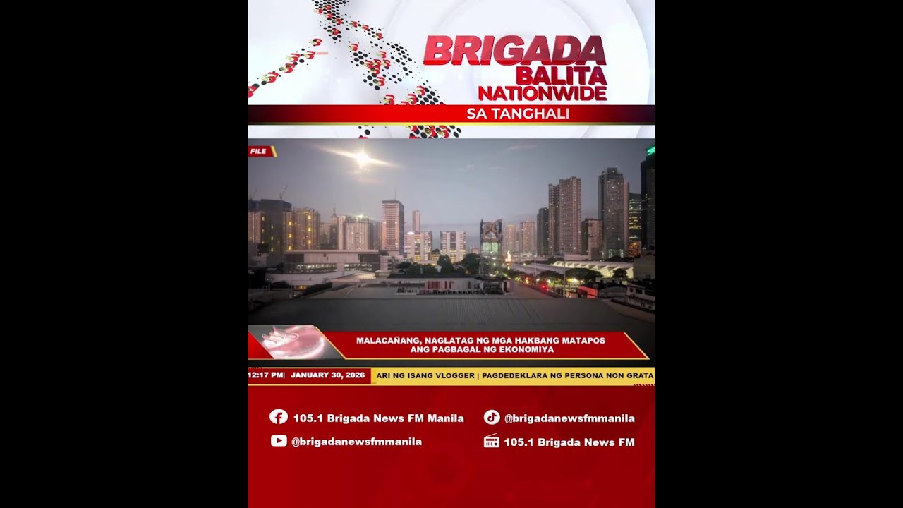 BRIGADA BALITA NATIONWIDE SA TANGHALI - JANUARY 30, 2026