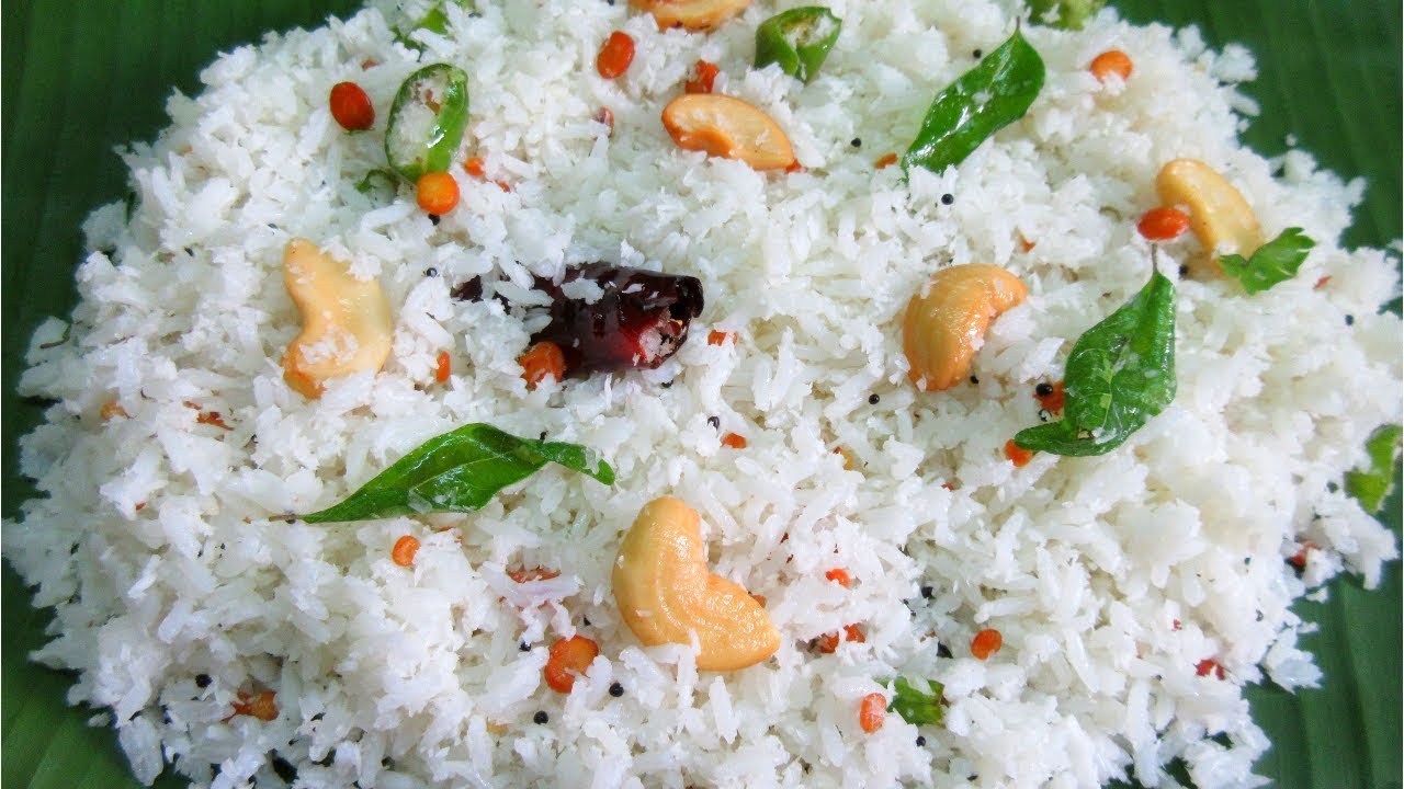 தேங்காய் சாதம் இப்படி செய்ங்க விரும்பி சாப்பிடுவாங்க | Coconut Rice | Thengai sadam
