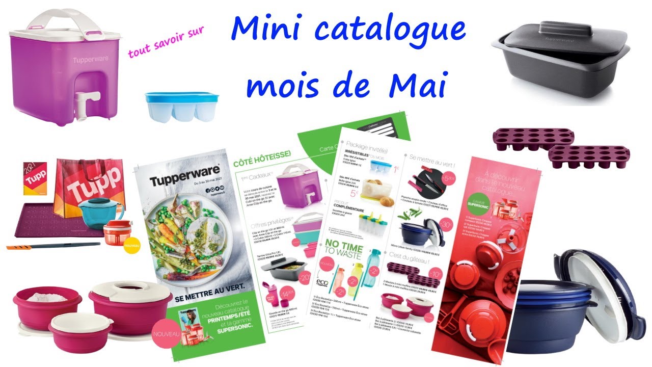 Mini Catalogue du mois de Mai - Tupperware