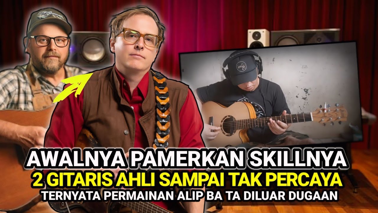 TERBARU DARI GITARIS AHLI❗DIKIRA BIASA SAJA 2 AHLI GITAR DIBUAT KICEP MELIHAT PERMAINAN ALIP BA TA