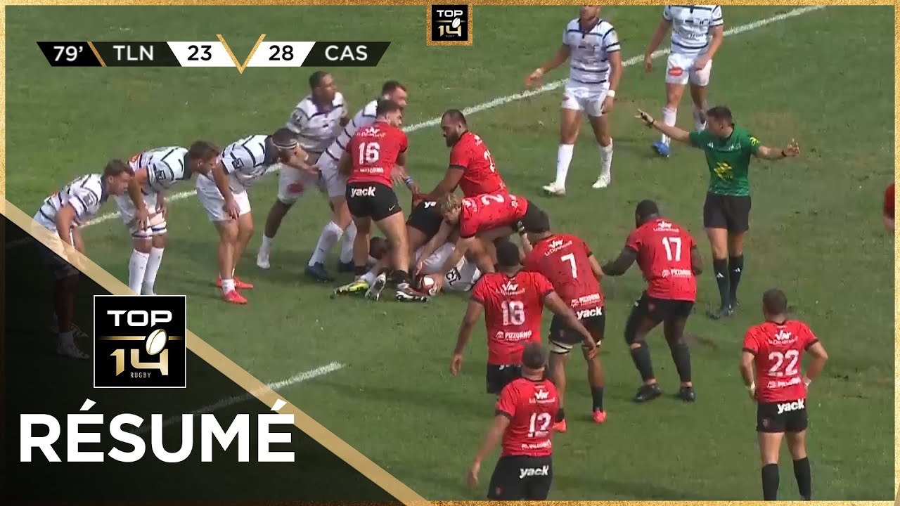 TOP 14 Saison 2024-2025 J02 - R&eacute;sum&eacute; RC Toulon - Castres Olympique