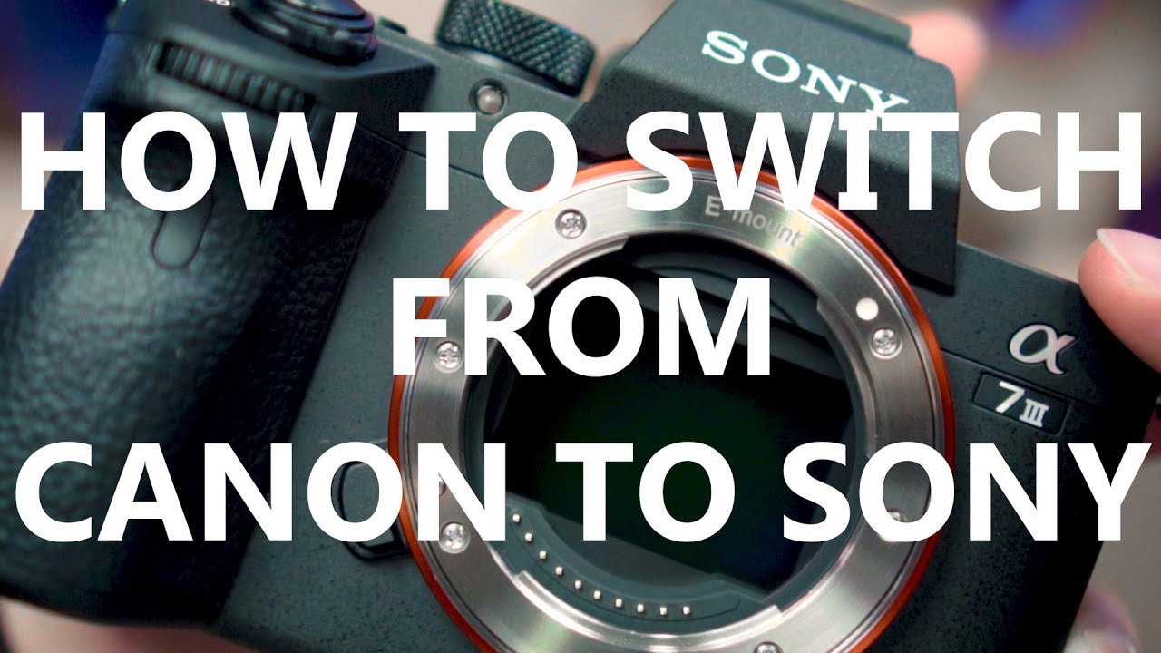 How to Switch from Canon to Sony Pt.1 - Sony A7III (Cinematic) Unboxing