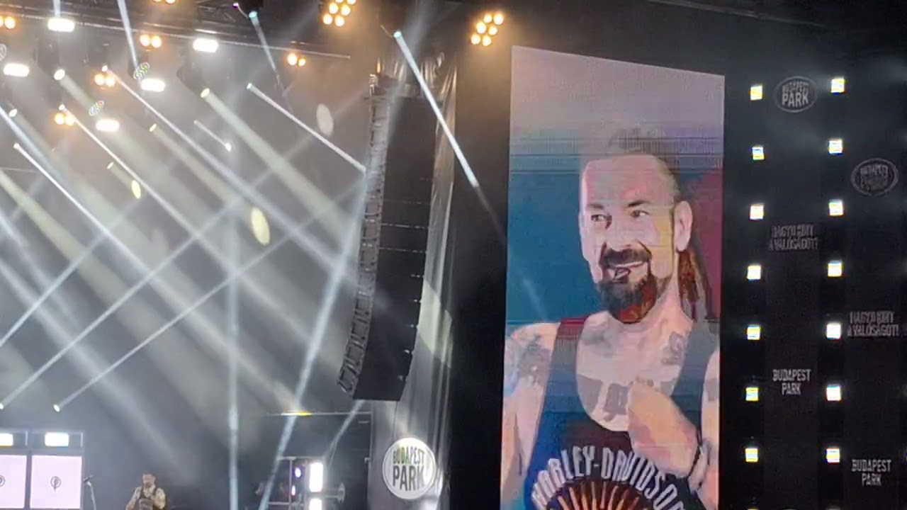 Tankcsapda 2025 május BudapestPark Koncert finálé - Sidi búcsú