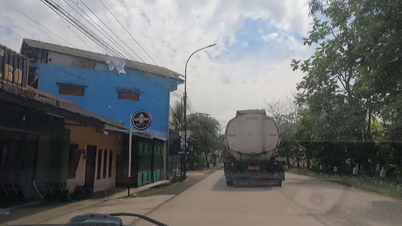 Jalur dari Kroya ke Adipala & Sampang 🚌 Banyak Bus dan Truk Lewat Sini