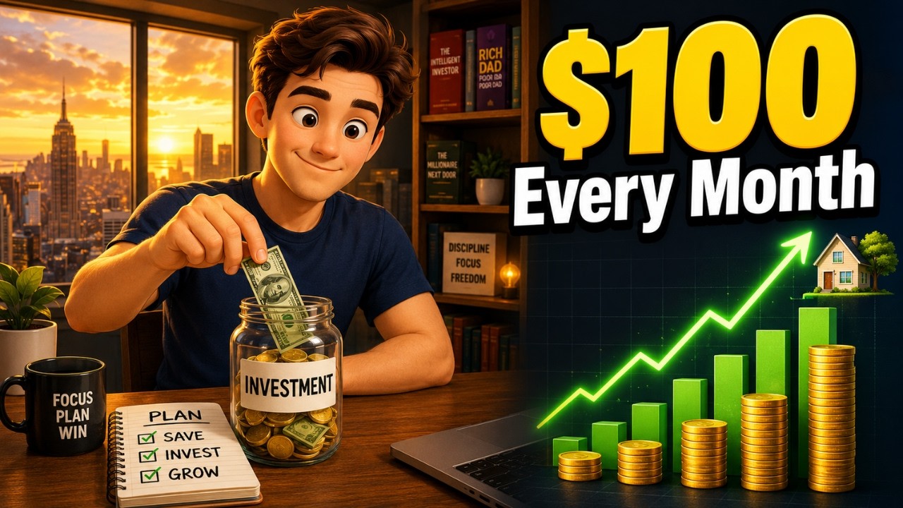 POV: Вы инвестируете по $100 в месяц на протяжении 10 лет