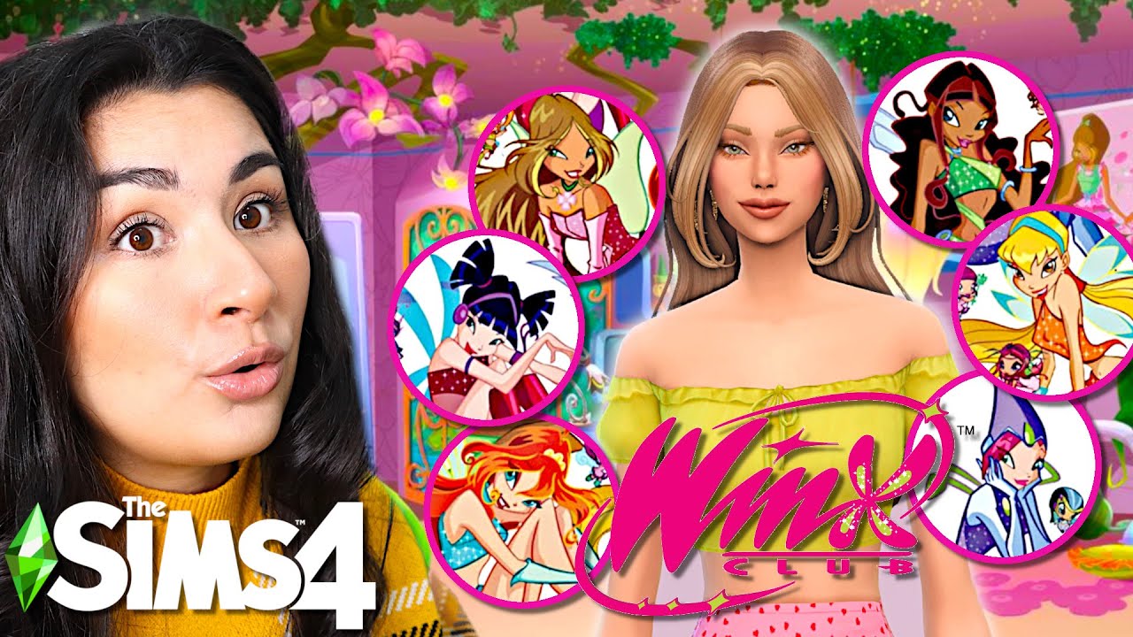 CREO LE WINX su The Sims 4 - CAS CHALLENGE