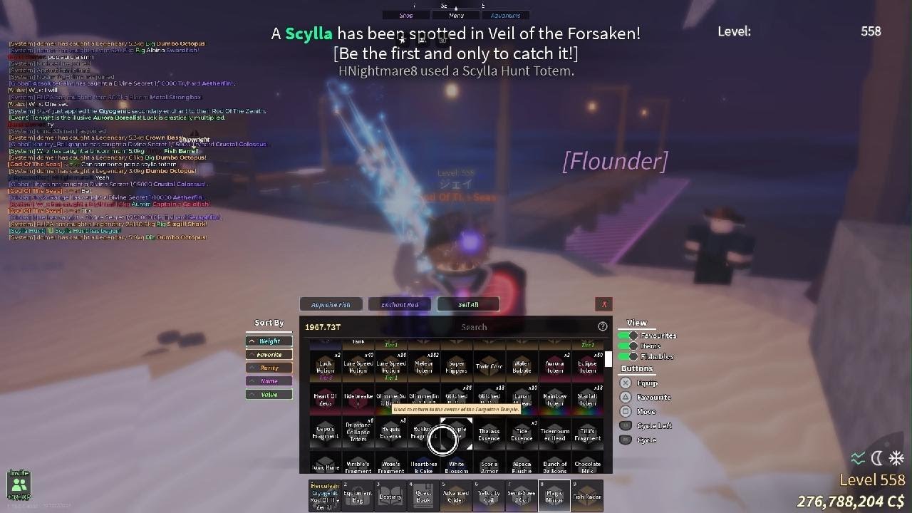 Me finally, getting a wrath Scylla.