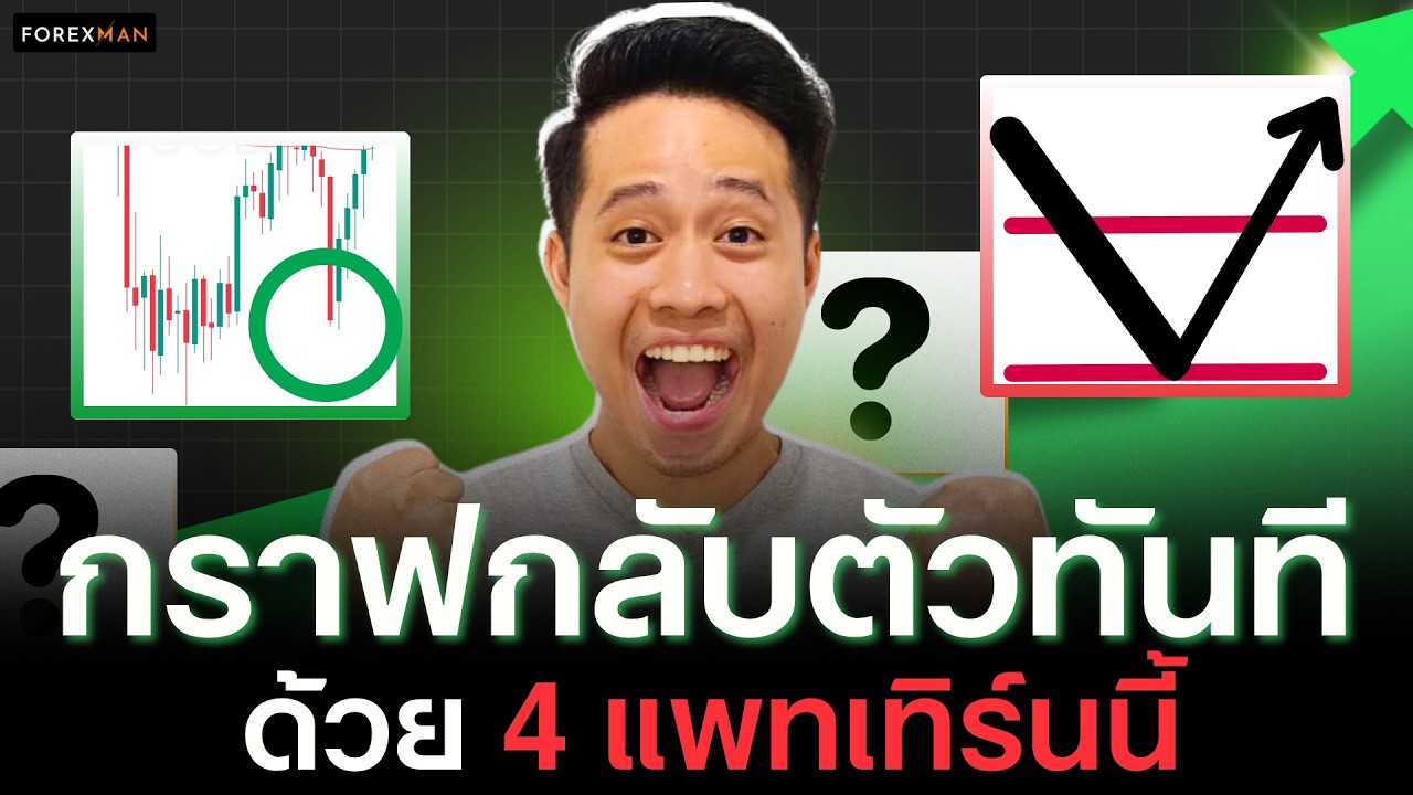 ไม่ต้องจำสูตรเยอะ! แค่ 4 แพทเทิร์นนี้  รู้ก่อนเข้าไม้! คุณจะเทรดอย่างมั่นใจขึ้นทันที | เทรด Forex