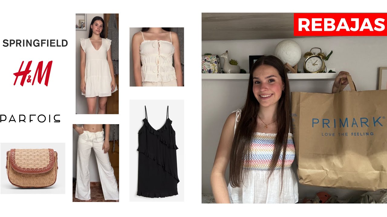 Try on haul rebajas 🌺 H & M / Springfield / Primark