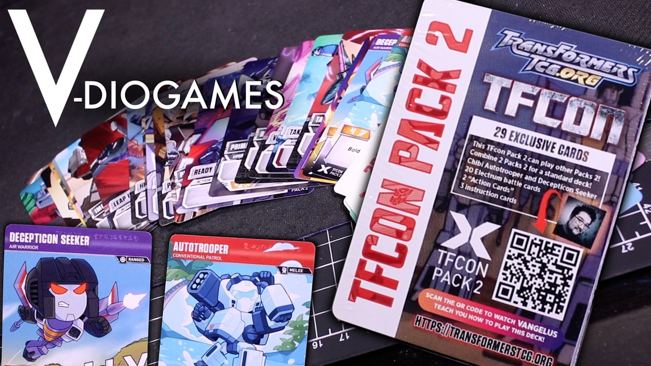 HOW TO PLAY TFTCG.org's TFcon Pack 2 (TFcon LA 2026) - V-Diogames