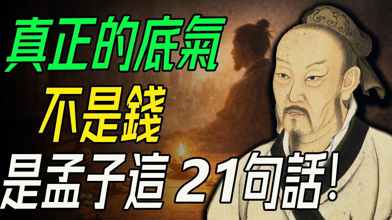 你以為你缺自律？其實你缺的是「浩然之氣」。