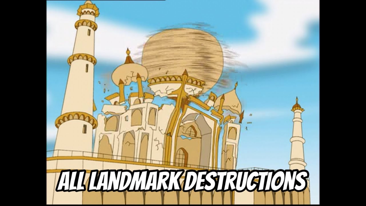 All Landmark Destructions: Tom and Jerry - The Fast and the Furry