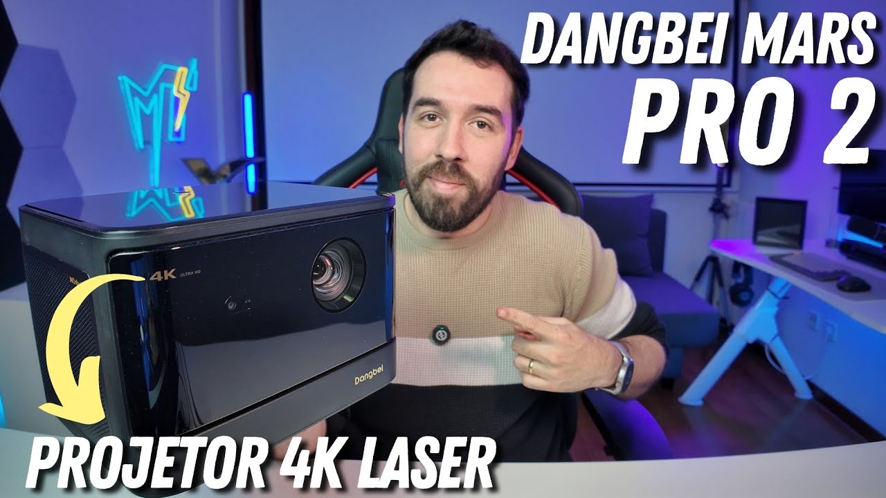 O MELHOR DOS MELHORES - PROJETOR DANGBEI MARS PRO 2 É SURREAL