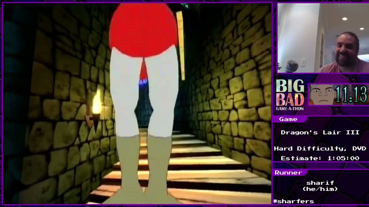 Big Bad Game-a-thon 2025: Dragon Lair III by sharif