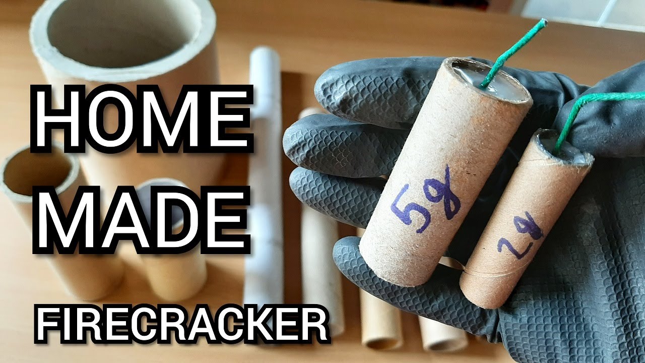 Kako napraviti petardu u 3 minute! + TEST | How to make a homemade firecracker?