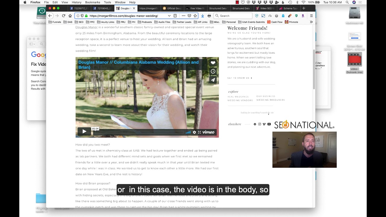 Fix Video Markup Errors from Google Search Console : Video Schema