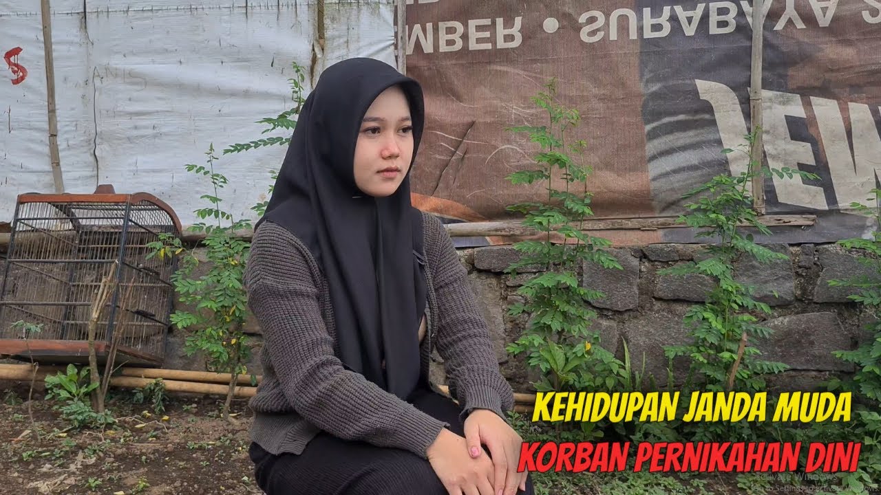 SEMUA ORANG TERPESONA MELIHAT KISAH HIDUP JANDA MUDA KORBAN PERNIKAHAN DINI