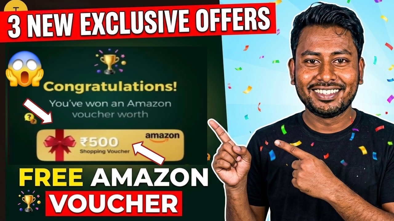 Free Amazon Gift Card | Amazon Gift Voucher App 2026 | Free Shipping Offer | Amazon Free Gift Card