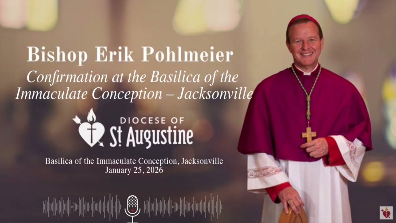 2026 Homily Sunday, January 25, Confirmation at Basilica of the Immaculate Conception Jacksonville