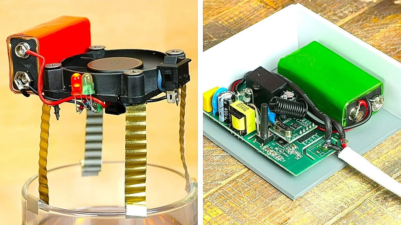 17 Inventos ELECTRÓNICOS DE BRICOLAJE que TÚ puedes crear para tu hogar